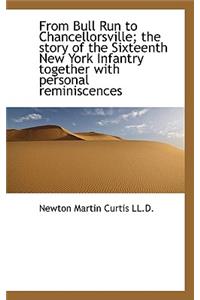 From Bull Run to Chancellorsville; The Story of the Sixteenth New York Infantry Together with Person