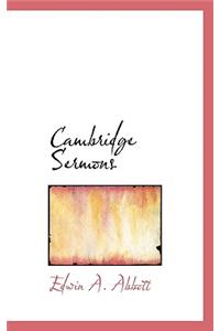 Cambridge Sermons