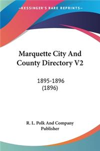 Marquette City And County Directory V2