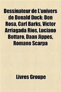 Dessinateur de L'Univers de Donald Duck