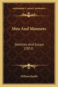 Men And Manners