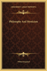 Philosophy And Mysticism