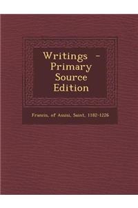 Writings - Primary Source Edition