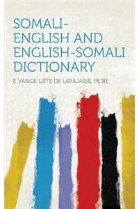 Somali-English and English-Somali Dictionary