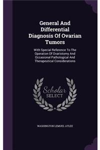 General And Differential Diagnosis Of Ovarian Tumors