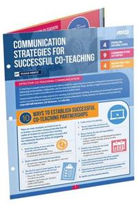 Communication Strategies for Successful Co-Teaching (Quick Reference Guide 25-Pack)