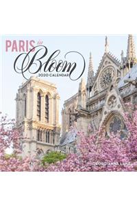 Paris in Bloom 2020 Wall Calendar