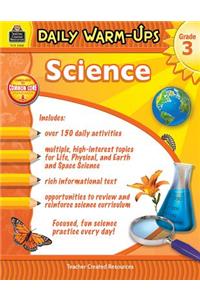 Daily Warm-Ups: Science Grade 3