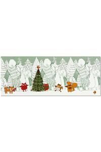 Woodland Friends Panoramic Boxed Holiday Cards