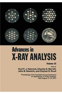 Advances in X-Ray Analysis