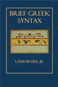 Brief Greek Syntax