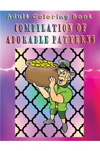 Adult Coloring Book Compilation Of Adorable Patterns