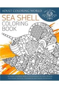 Sea Shell Coloring Book