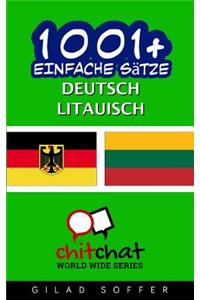 1001+ Einfache Sätze Deutsch - Litauisch