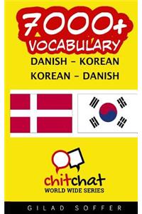 7000+ Danish - Korean Korean - Danish Vocabulary