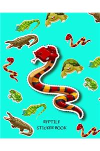 Reptile Sticker Book