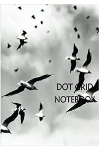 Dot Grid Notebook Birds: 110 Dot Grid Pages