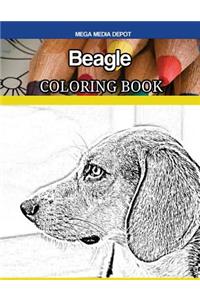 Beagle Dog Coloring Book