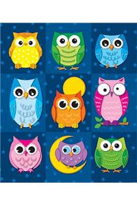 Colorful Owls Prize Pack Stickers