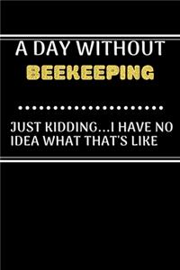 A DAY WITHOUTBeekeeping JUST KIDDING...I HAVE NO