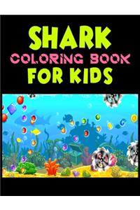 Shark Coloring Book For kids