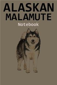 Alaskan Malamute Notebook