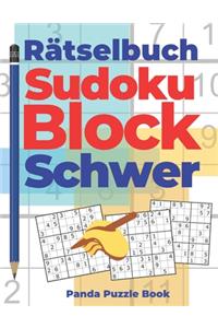 Rätselbuch Sudoku Block Schwer