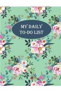 My Daily To Do List