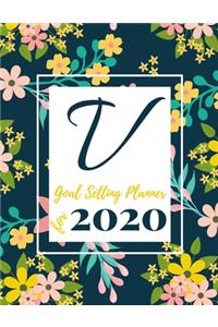 V Goal Setting Planner for 2020