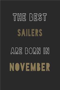 The Best Sailers are Born in November journal
