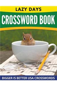 Lazy Days Crossword Book (Easy To Medium)