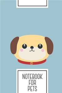 Notebook for Pets