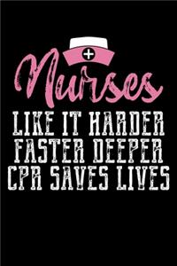Nurses Like It Harder Faster Deeper CPR Saves Lives