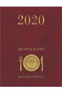 Restaurant Reservation 2020