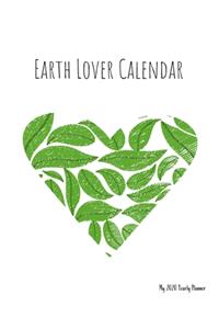 Earth Lover Calendar - My 2020 Yearly planner