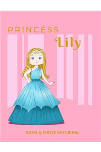 Princess Lily Draw & Write Notebook