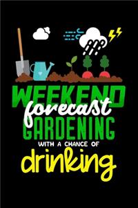 Weekend forecast Gardening with a chance of drinking