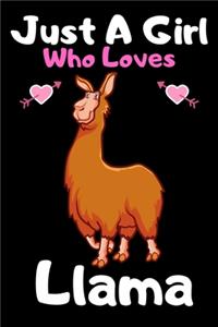 Just a girl who loves llama