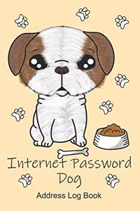 Internet Password Dog Address Log Book