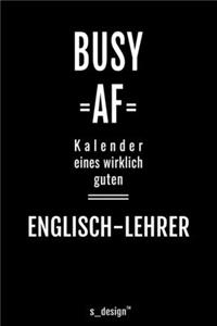 Kalender für Englisch-Lehrer