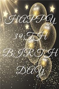 Happy 39th Birthday