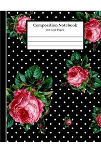 Composition Notebook Dot Grid Paper