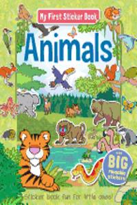 My First Sticker Book: Animals