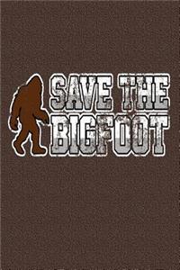 Save the Bigfoot