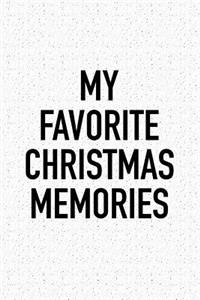 My Favorite Christmas Memories