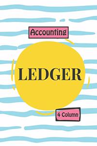 Accounting Ledger 4 Column