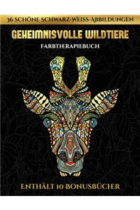 Farbtherapiebuch (Geheimnisvolle Wildtiere)