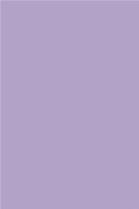 Thistle Purple 101 - Lined Notebook