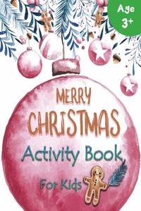 Merry Christmas Activity Book for Kids