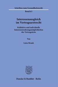 Interessenausgleich Im Vertragsarztrecht
